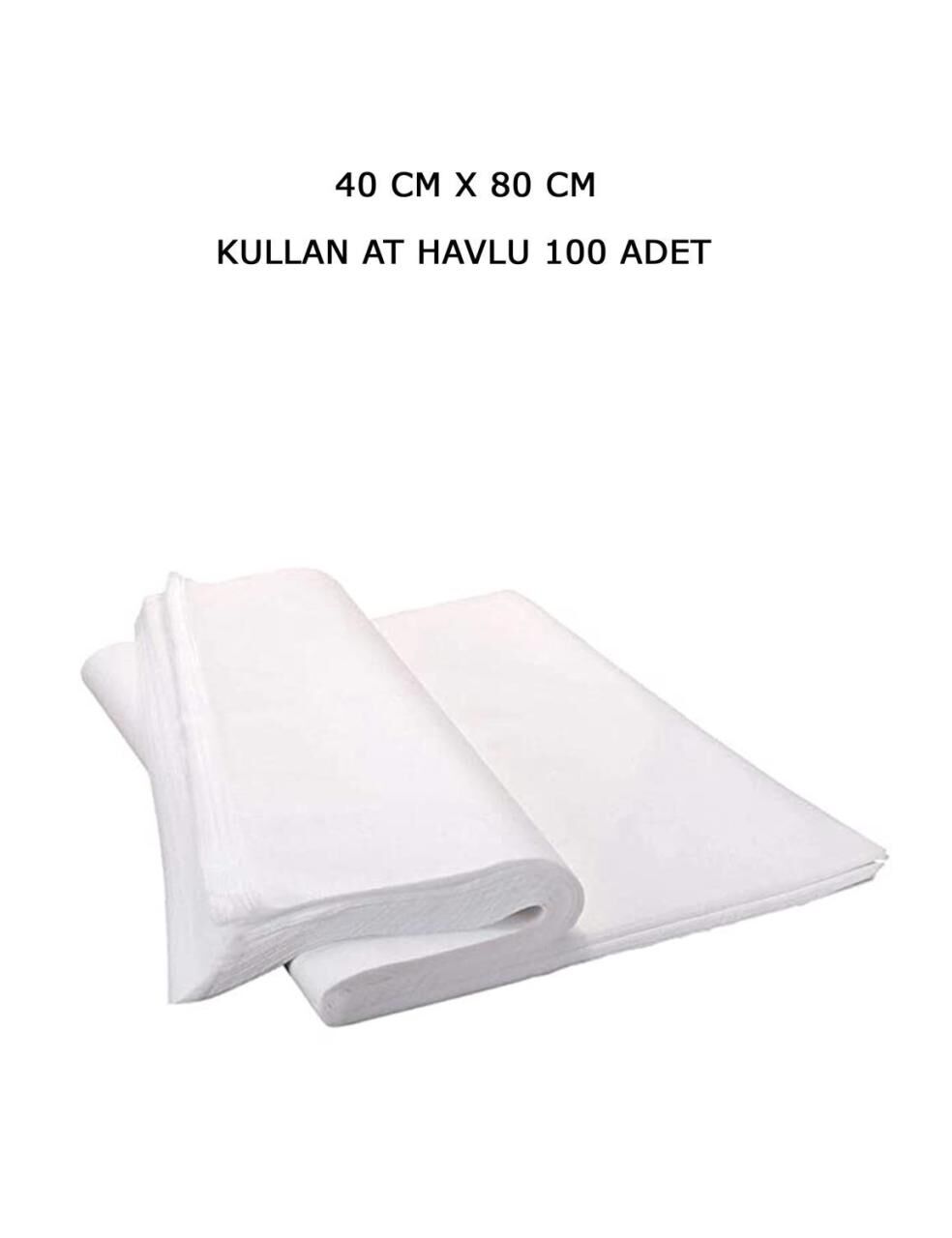 Colmar Kullan At Havlu 1 Paket (100 Adet) 80 CM X 40 CM