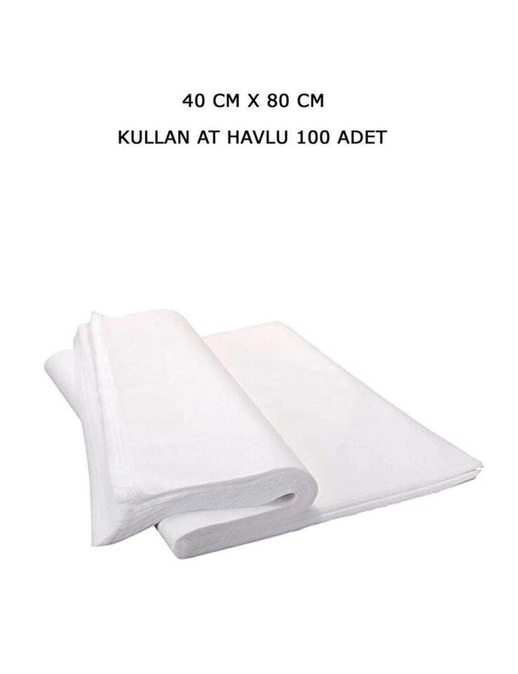 Colmar Kullan At Havlu 1 Paket (100 Adet) 80 CM X 40 CM