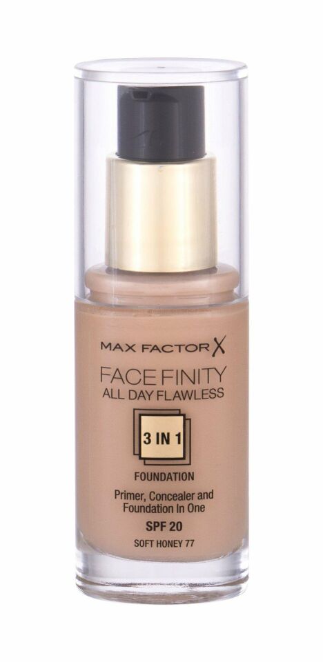 Max Factor Fondöten 77 Soft Honey FaceFinity All Day Flawless 3N 1