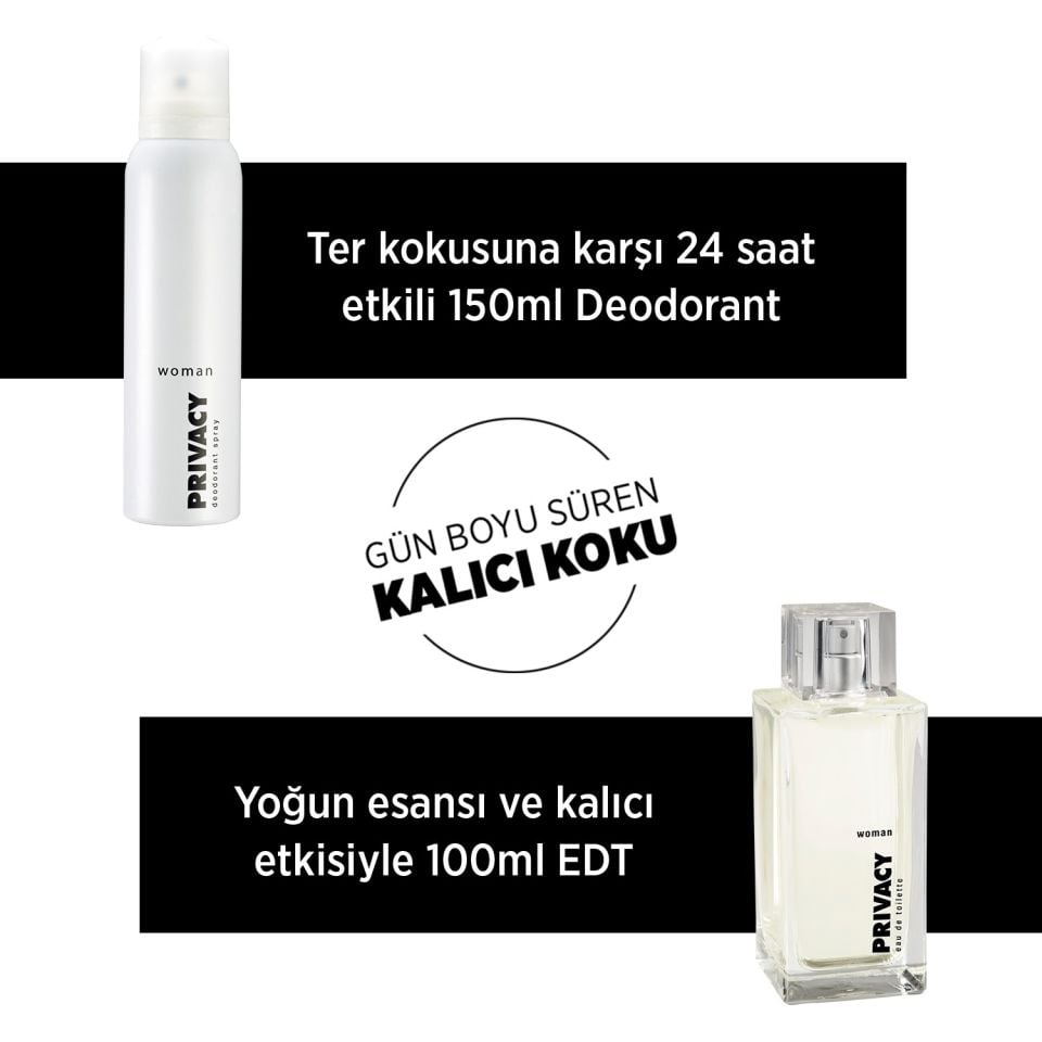Privacy Klasik Edt 100 ml Bayan Parfümü