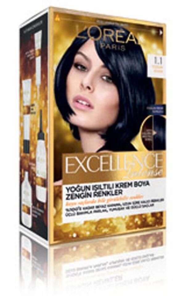 Delist Loreal Excellence Intense 1.1 Yoğun Siyah