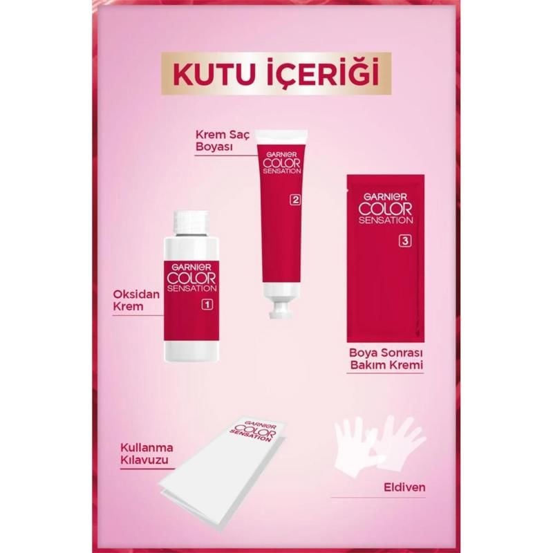 Garnier Çarpıcı Renkler 5.35 Çikolata Kahve Saç Boyası