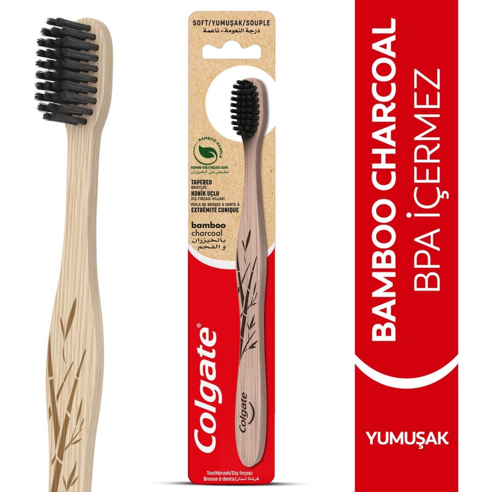 Colgate Zero Doğal Nane Aroması Şeffaf Jel Diş Macunu 98 Ml +  Bamboo Tekli Diş Fırçası
