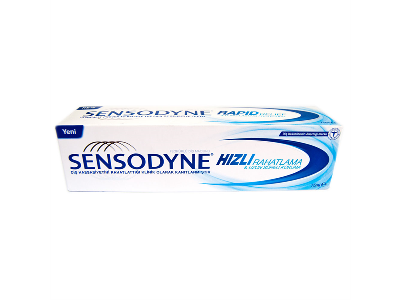 Sensodyne Hızlı Rahatlama Diş Macunu 75 ml Beyazlatıcı