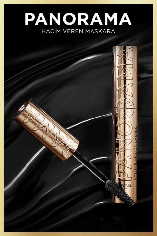 Loreal Paris Panorama Siyah Maskara Ekstra Hacim ve Uzun Görünen Kirpikler