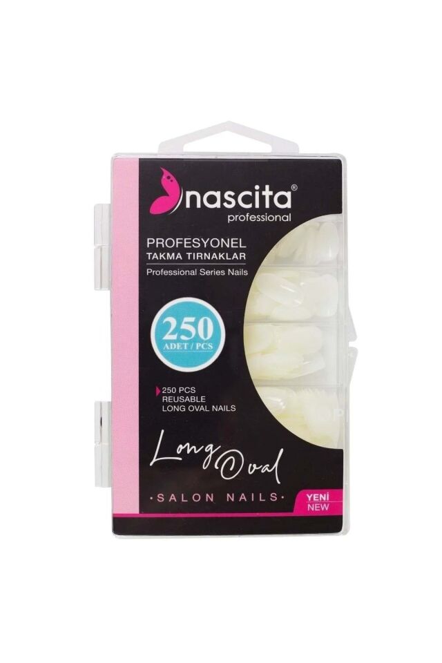Nascita Takma Tırnak 250 Adet Kutulu Long Oval