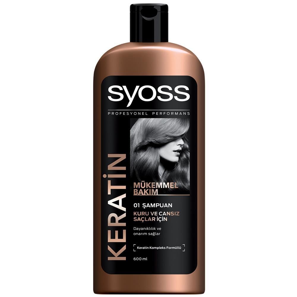 Syoss Şampuan 550 Ml Keratin