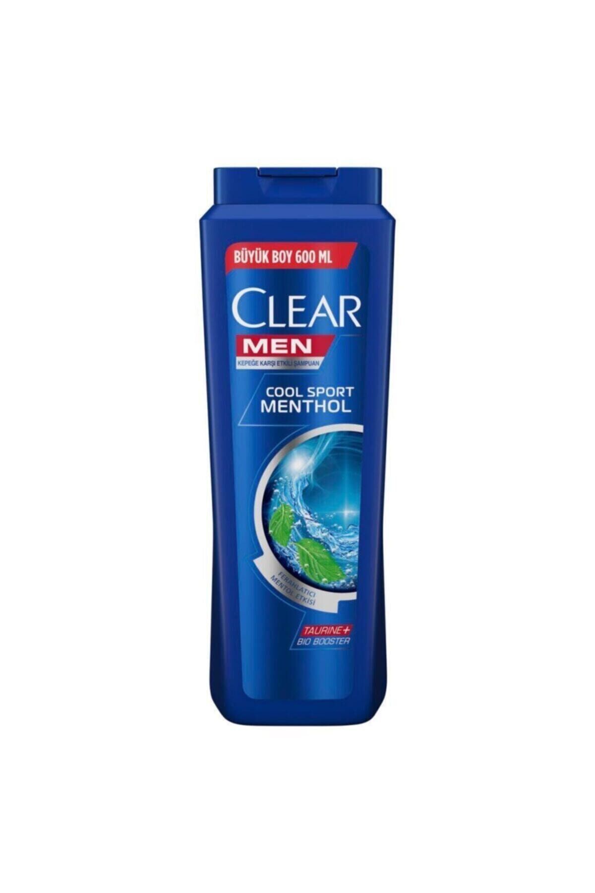 Clear Şampuan Cool Sport Menthol 600 Ml