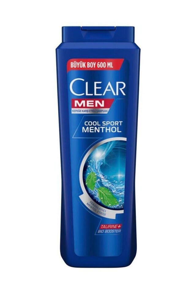 Clear Şampuan Cool Sport Menthol 600 Ml