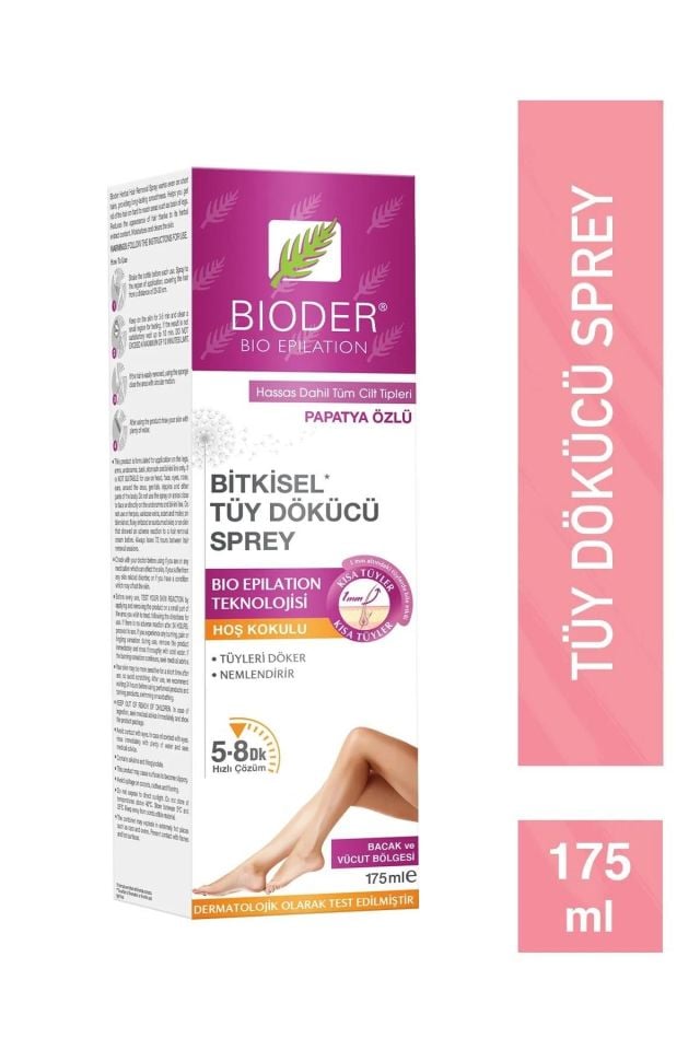 Bioder Sprey Tüy Dökücü 175 Ml Bayan