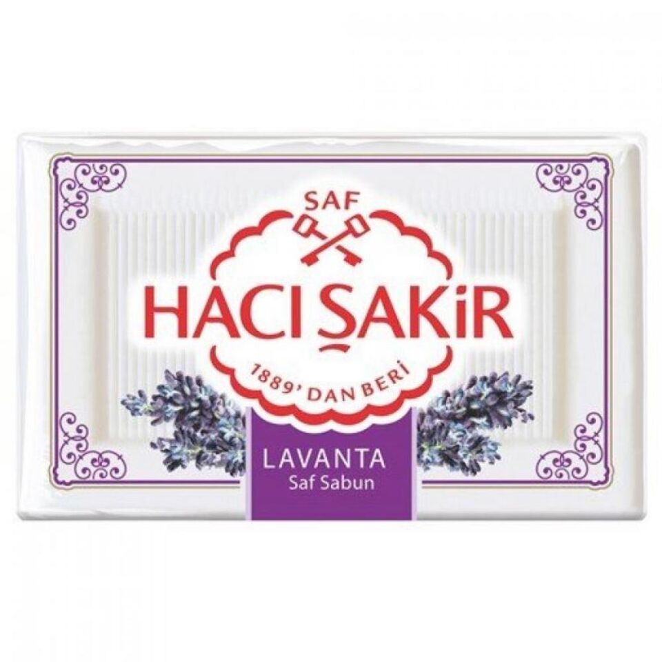 Hacı Şakir Katı Sabun 150 gr Lavanta