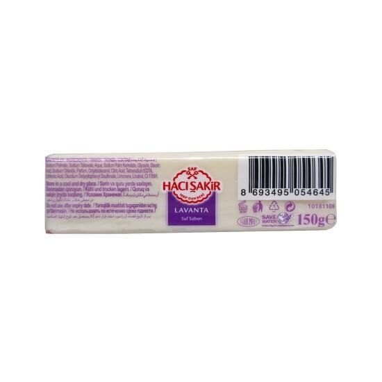 Hacı Şakir Katı Sabun 150 gr Lavanta