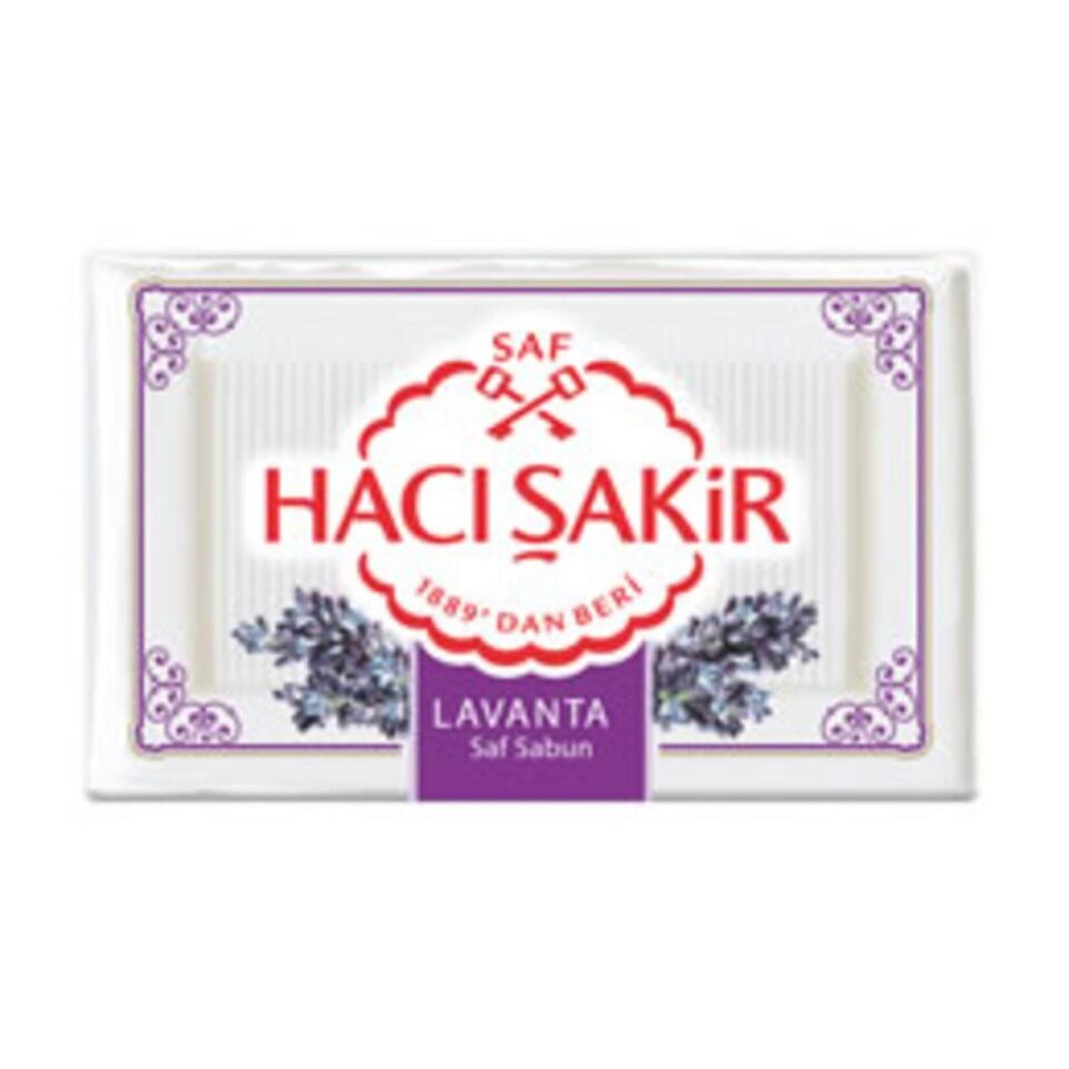 Hacı Şakir Katı Sabun 150 gr Lavanta