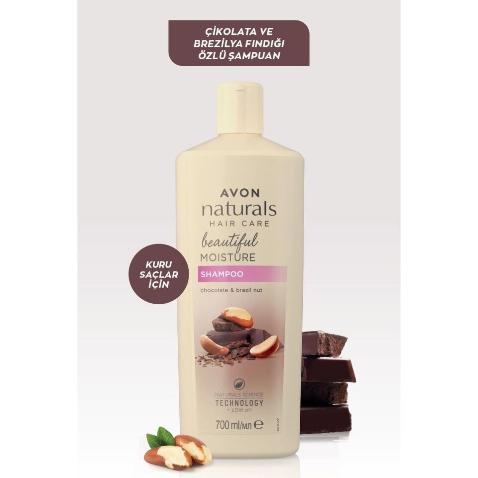 Avon Şampuan 700 Ml Çikolata ve Brezilya Fındıklı