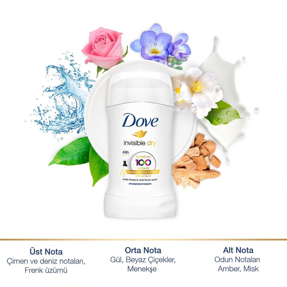 Dove Stick Invisible Dry Kadın 40 Ml 8683130061374