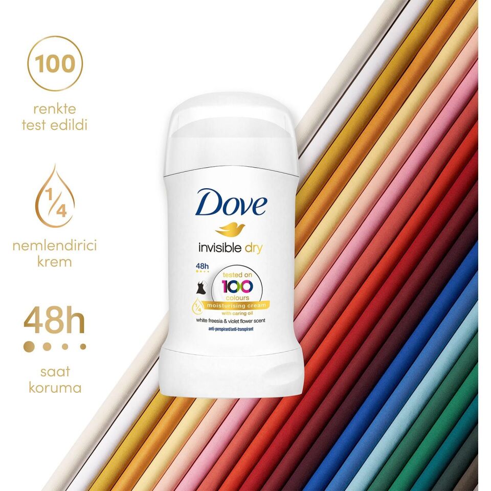 Dove Stick Invisible Dry Kadın 40 Ml 8683130061374