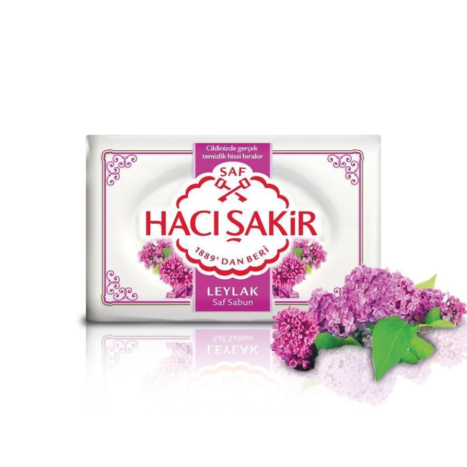 Hacı Şakir Katı Sabun 4 X 150 gr Leylak 600 Gr