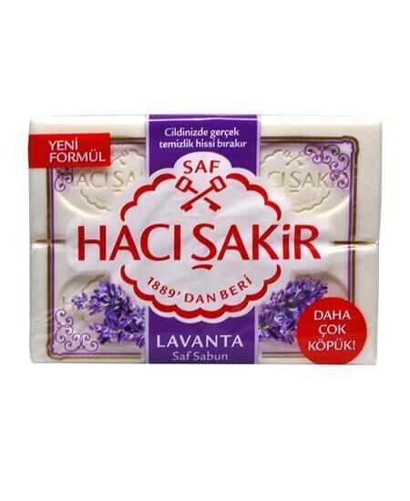 Hacı Şakir Katı Sabun 4 X 150 gr Lavanta 600 Gr
