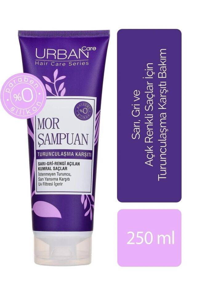 Urban Care Turunculaşma Karşıtı Mor Şampuan 250 Ml Tüp