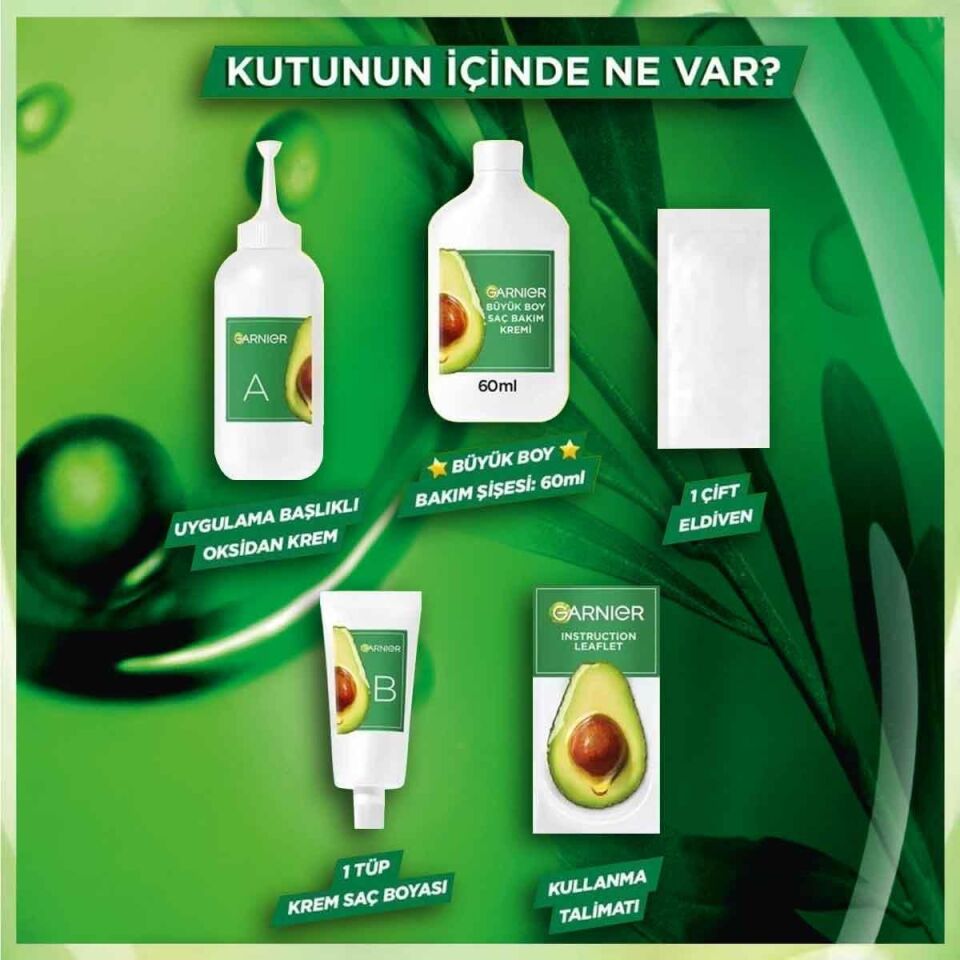 Garnier Nutrisse 4.1/2 Işıltılı Kahve Yoğun Besleyici Kalıcı Krem Saç Boyası