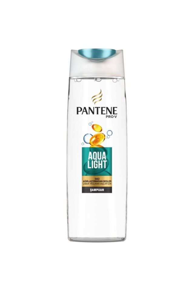 Pantene Şeffaf Şampuan Aqua Light 400 ml Yağlanmaya Eğimli Saçlar