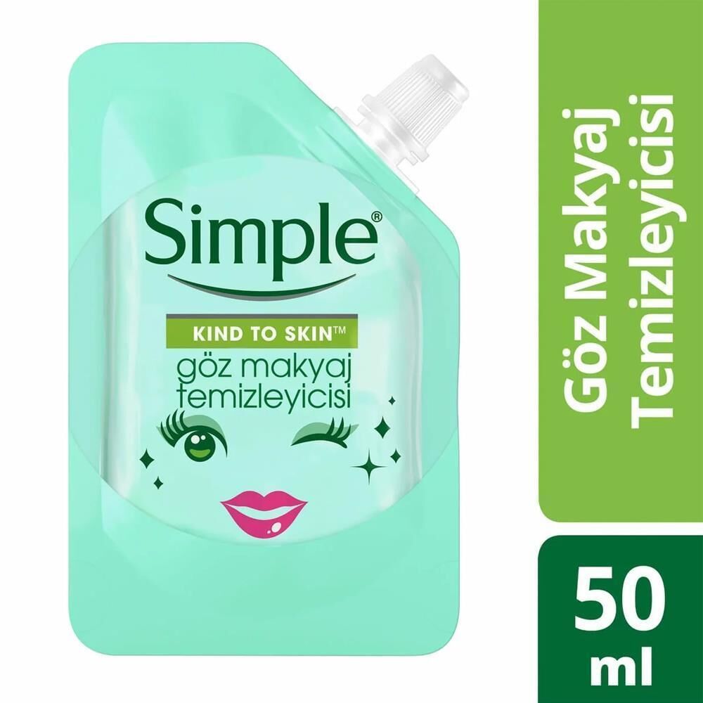 Simple Mini Göz  Makyaj Temizleme Suyu 50ml