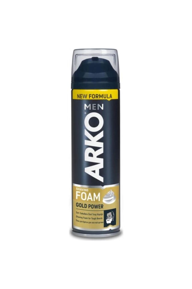 Arko Tıraş Köpüğü Gold Power 200 Ml