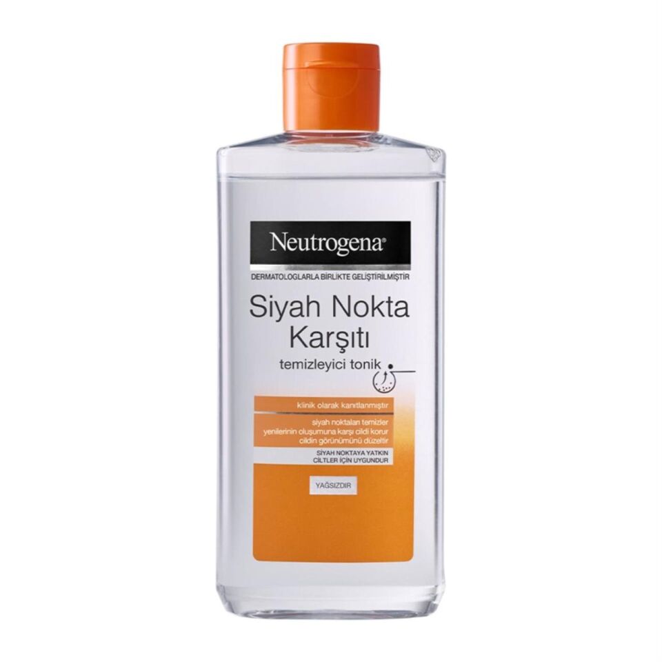 Neutrogena Siyah Nokta Karşıtı Temizleyici Yağsız Tonik 200 Ml