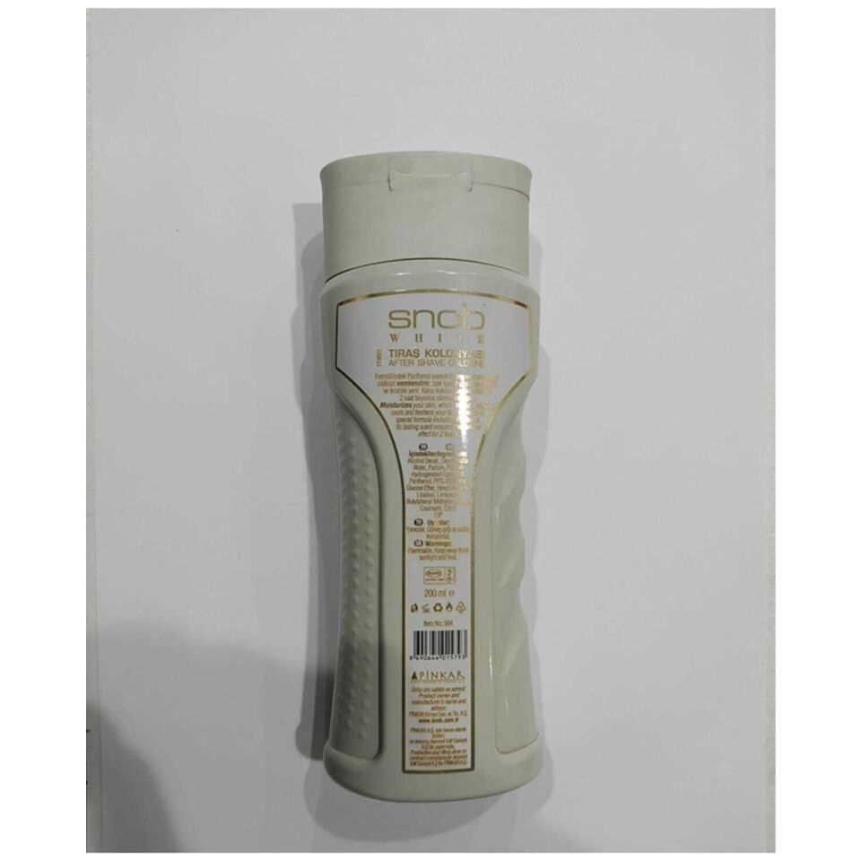 Snob White Tıraş Kolonyası 200 Ml After Shave