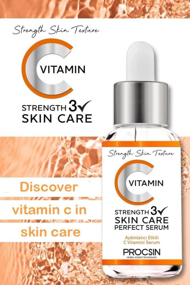 PROCSIN C Vitamini Aydınlatıcı ve Ton Eşitleyici Bakım Serumu 20 Ml