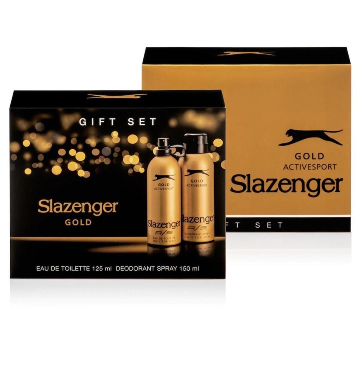 Slazenger Active Sport Gold Set 125ml Edt + Deodorant 150 ml ınvict.