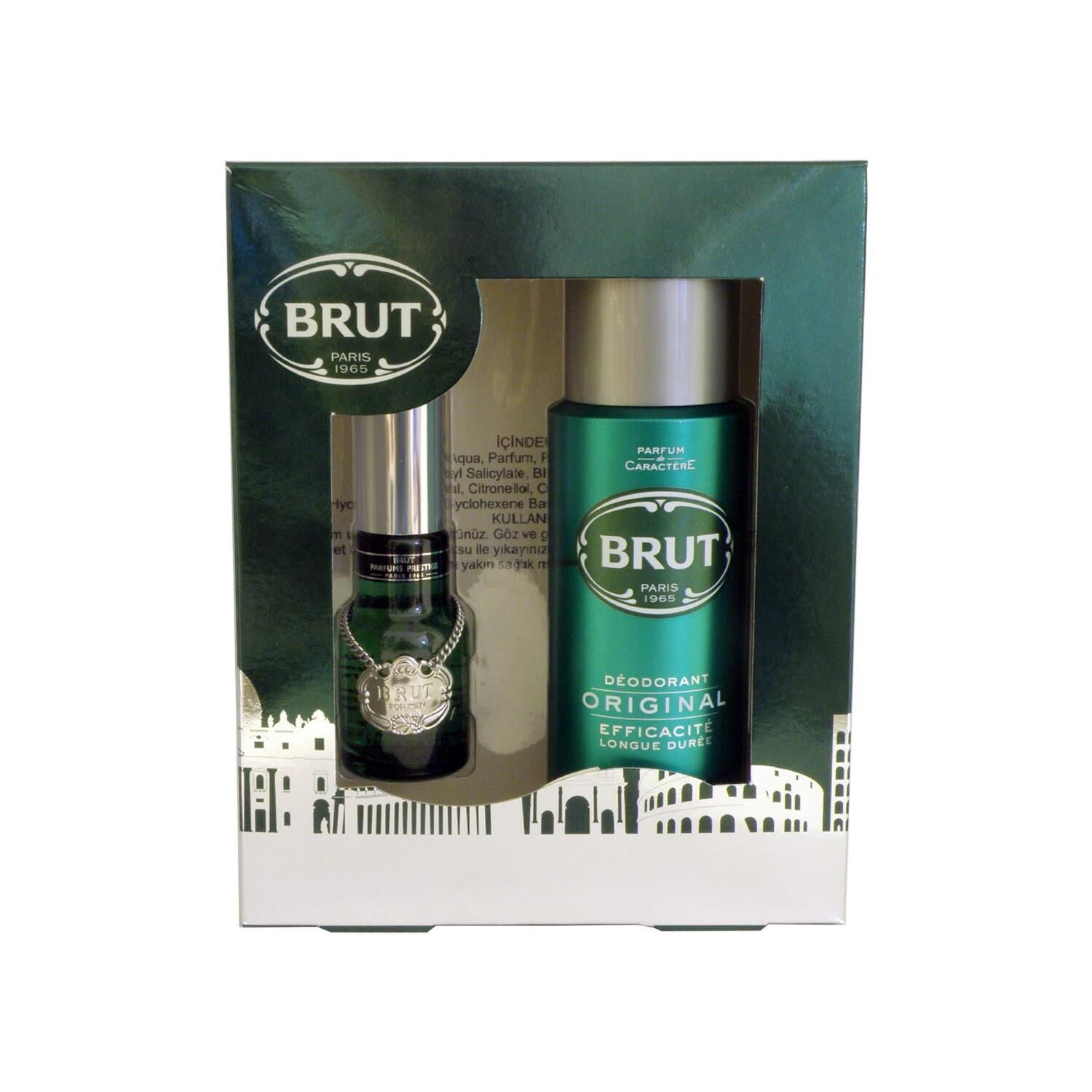 Brut Madalyon EDT Erkek Parfüm 30 ml + 200 ml Deodarant Set