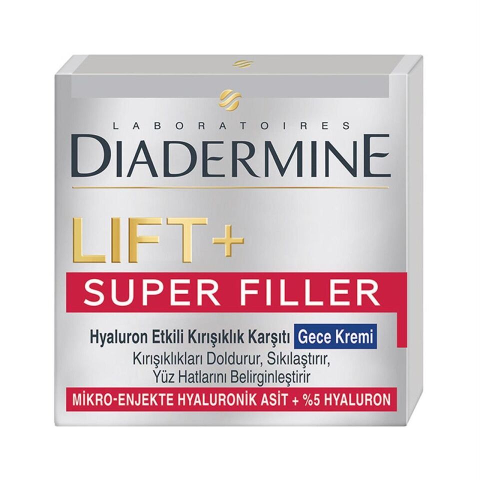 Diadermine Lİft+ Super Fıller 50 ML Gece Kremi Kırışıklık Karşıtı