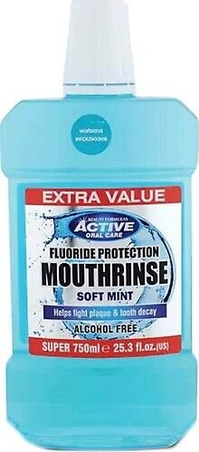 Mouthrinse Soft Mint 750 Ml Ağız Çalkalama Suyu Gargara