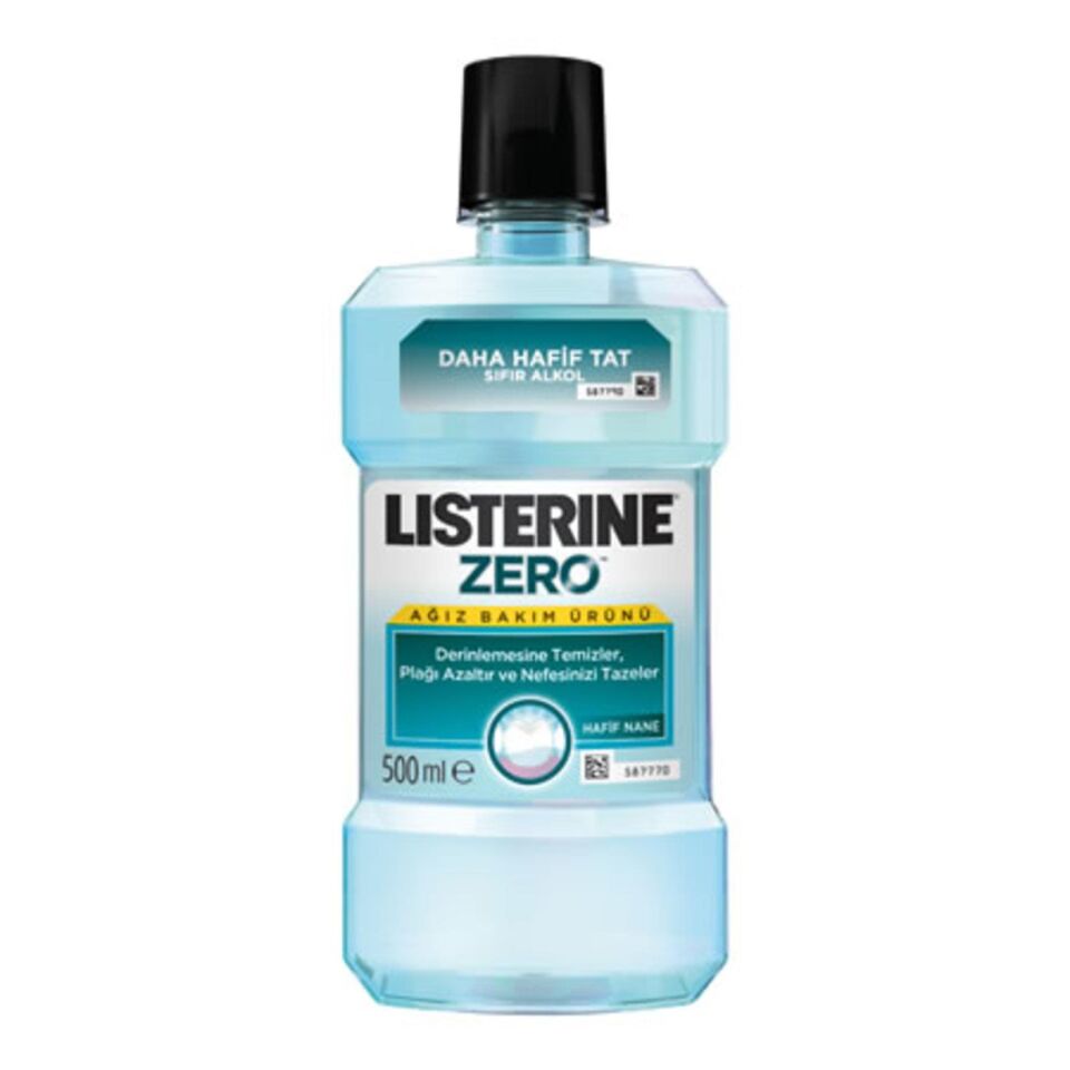 Listerine Zero 500 Ml Ağız Çalkalama Suyu Gargara