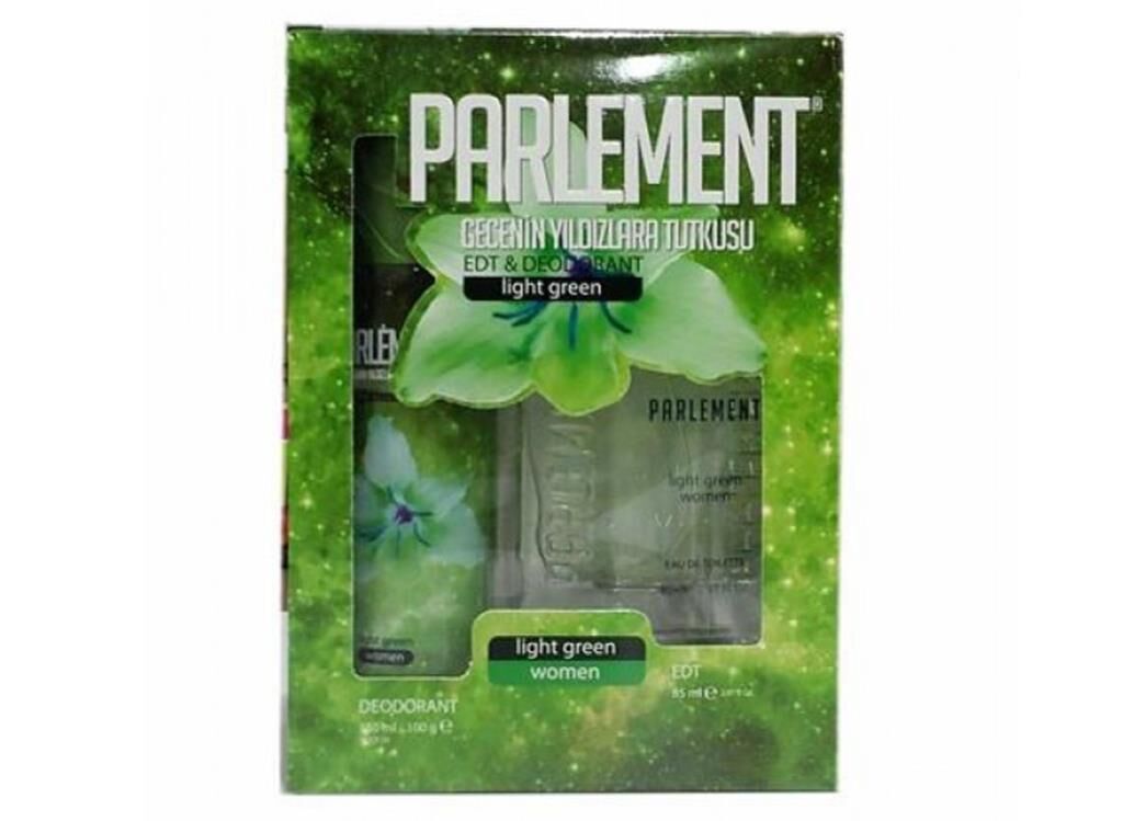 PARLEMENT BAYAN 85ML EDT+150ML DEO SET LIGHT GREEN