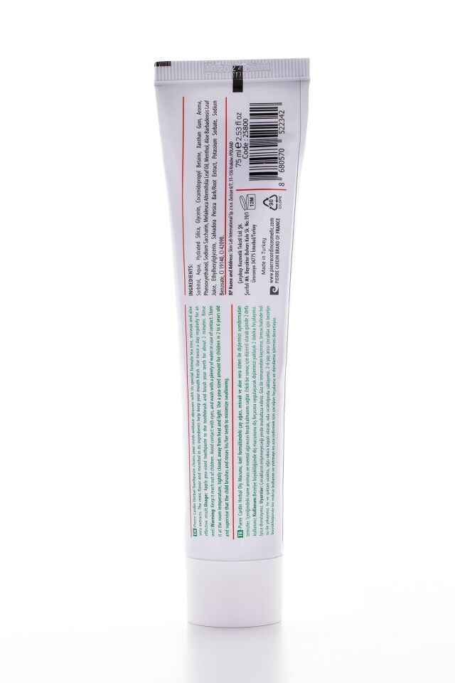 Pierre Cardin Aloe Vera & Misvak & Çay Ağacı Özlü Bitkisel Diş Macunu - 75 Ml 25800