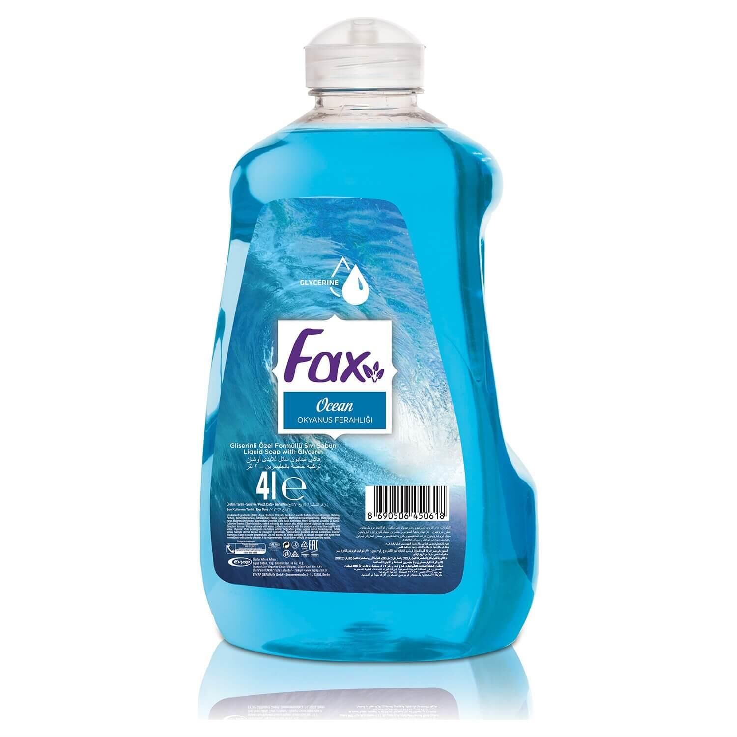 Fax Sıvı Sabun 4 Lt Akdeniz Esintisi