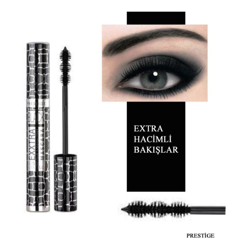 Prestige Hacim Veren Maskara Extra Volum Effect Siyah MBE 01