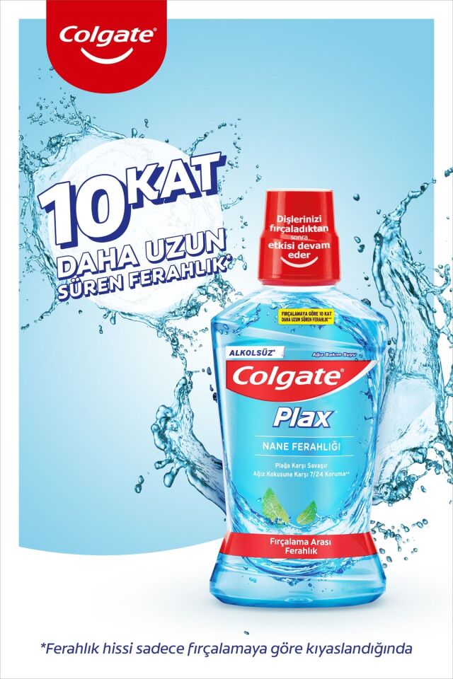 Colgate Plax Alkolsüz Gargara Nane Ferahlığı 500 ml