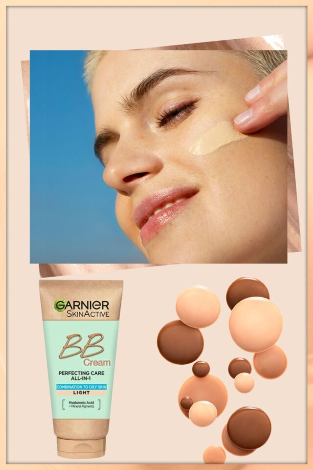 Garnier BB Krem Açık Ton 40 Ml Karma ve Yağlı Ciltler için 5in 1