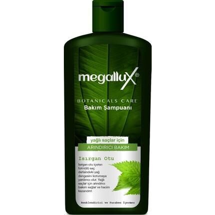 Megallux Şampuan Botanicals Care Arındırıcı 500 Ml Yağlı Saçlar