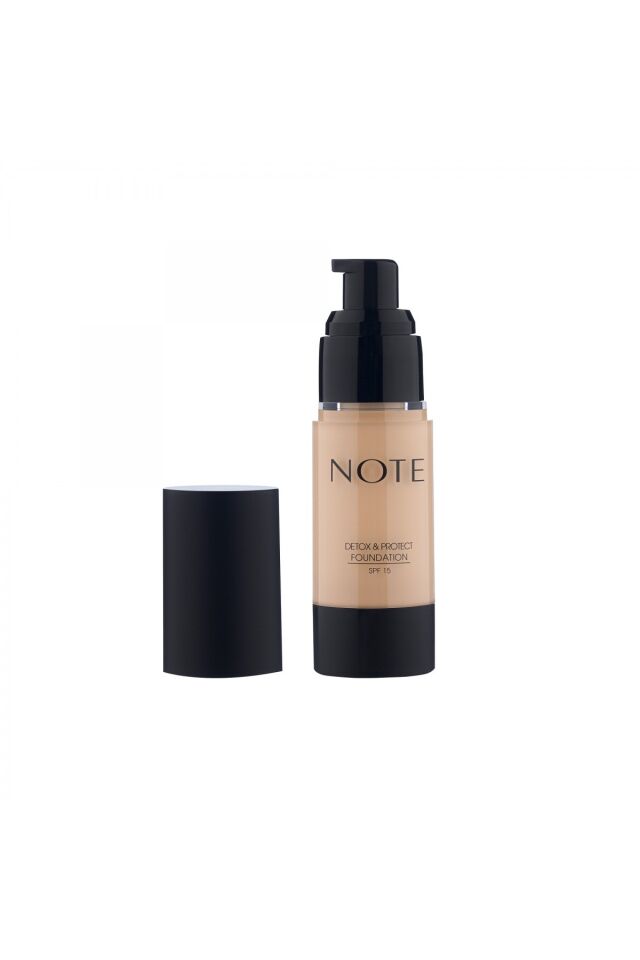Note Detox Protect Biege 01 Koruyucu Etkili Fondöten