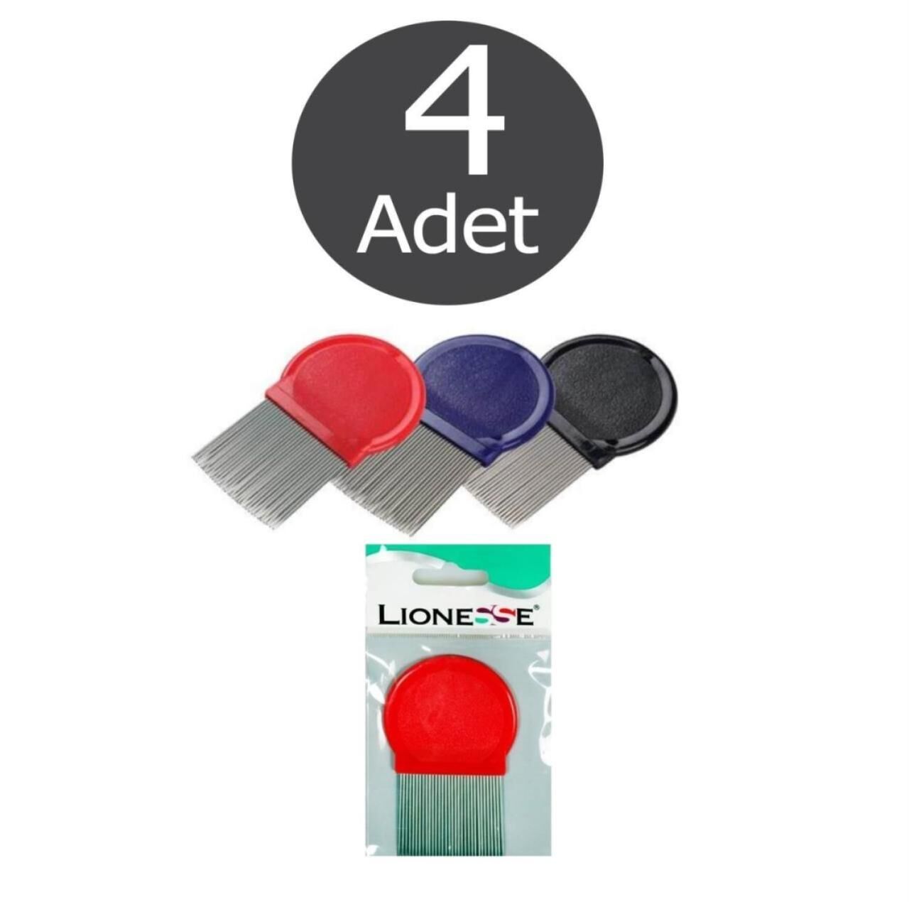 4 Adet Tarko Lionesse Bit Tarağı 58