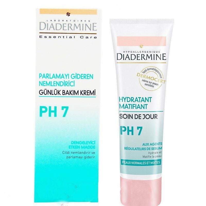Diadermine Ph7 Parlamayı Gideren Nemlendirici Matte 50 Ml Karma ve Yağlı Ciltler
