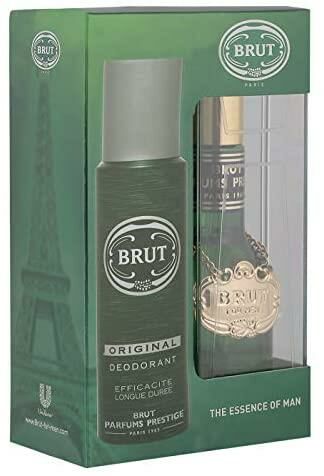 Brut Madalyonlu Edt 100 Ml Plexi Erkek Parfümü + 200 Ml Deodorant