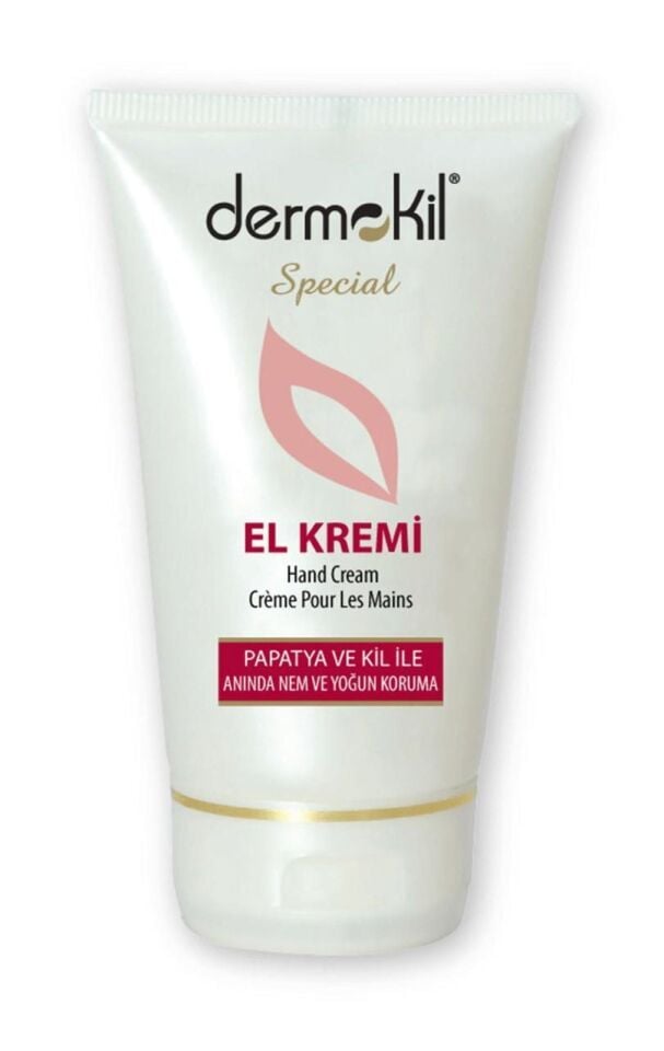 Dermokil 25 Ml Tüp Krem Classic El Kremi Kil ve Papatya 72 Adet Fanus Standlı Kil ve Papatya