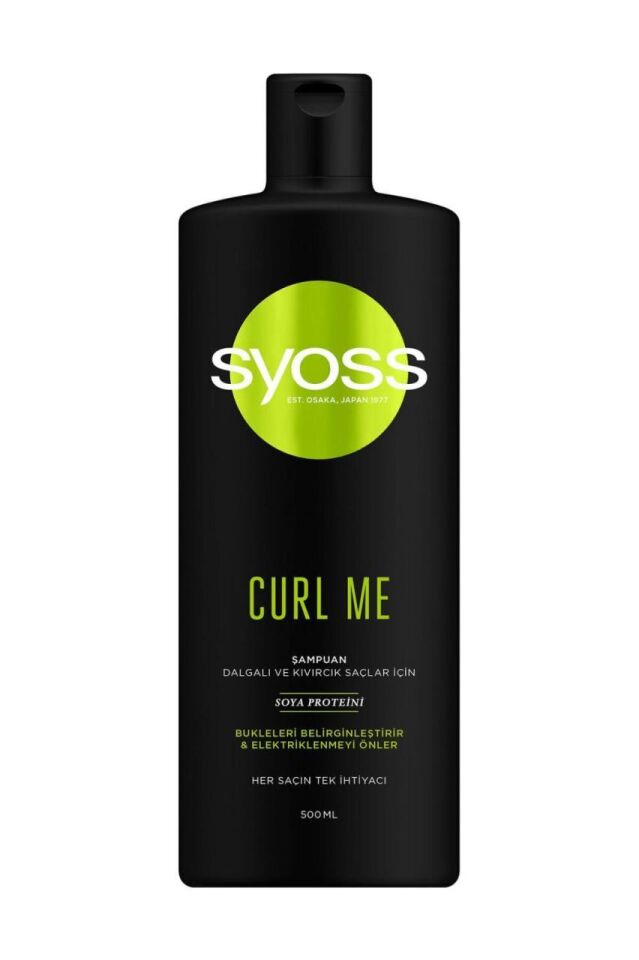 Syoss Şampuan 500 ml Curl Me Dalgalı ve Kıvırcık Saçlar