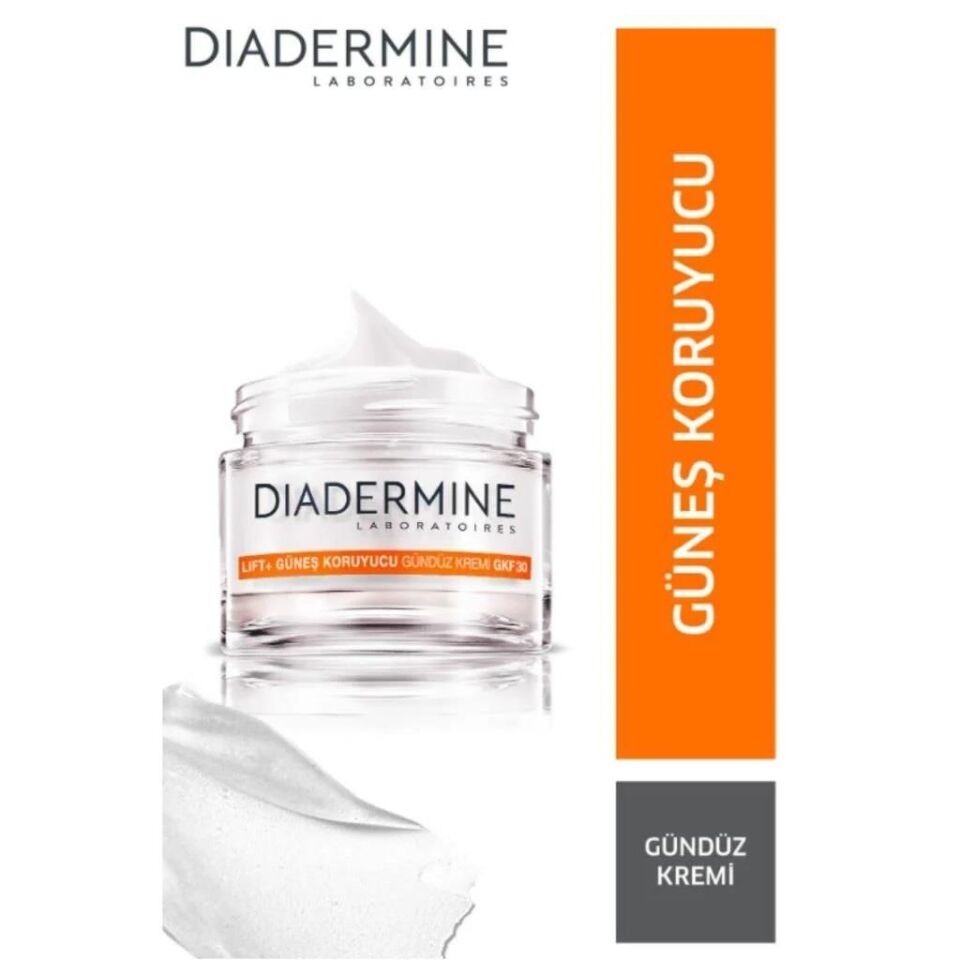 Diadermine Lift + Faktör 30 Güneş Koruyucu Gündüz Krem 50 Ml + 50 Ml Kırışık Karşıtı Sıkılaştırıcı Kolajen  ( 2li )
