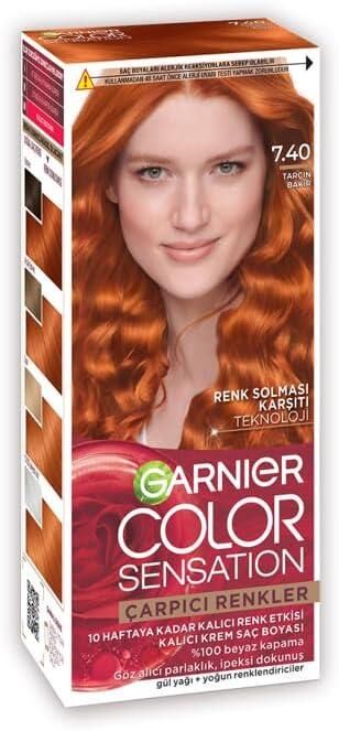 Garnier Çarpıcı Renkler 7.4 0 Tarçın Bakır Saç Boyası